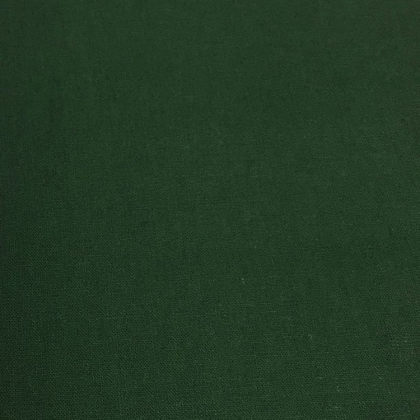 Bomuld / hr kvalitet i mrk grn - pr. 0,25 meter